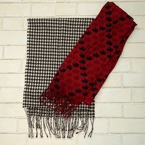 Set of Fall scarves - perfect for an Alabama Fan!